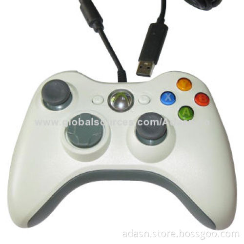 Wired game controller, with double vibration, various color, factory cheap priceNew